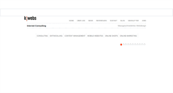 Desktop Screenshot of k-webs.ch
